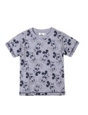 T shirt à manches courtes Enfant Mickey Mouse Gris | Tienda24 Tienda24.eu