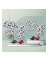 Camiseta de Manga Corta Infantil Mickey Mouse Gris | Tienda24 Tienda24.eu