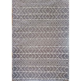 Tapis 290 x 200 cm Naturel Bleu Coton Jute | Tienda24 Tienda24.eu