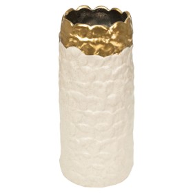 Bodenvase Alexandra House Living grün Gold Kristall 25 x 25 x 70 cm | Tienda24 Tienda24.eu