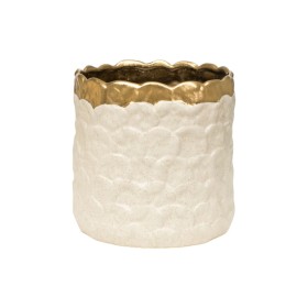 Cache-pot Blanc Céramique 20 x 20 x 16 cm | Tienda24 Tienda24.eu