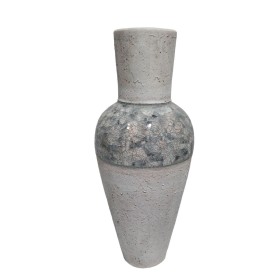 Vase Alexandra House Living Ecru aus Keramik 20 x 20 x 47 cm | Tienda24 Tienda24.eu