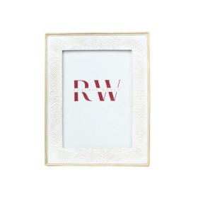 Cadre photo Verre Doré Bois Marron Plastique (19 x 2 x 24 cm) (6 Unités) | Tienda24 Tienda24.eu