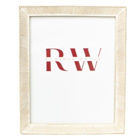 Cadre photo Verre Doré Bois Marron Plastique (21 x 2 x 26 cm) (6 Unités) | Tienda24 Tienda24.eu