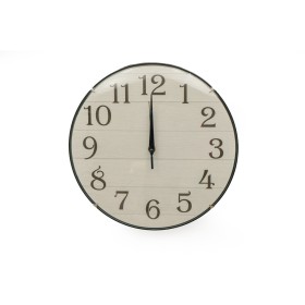 Wall Clock 5five Black polypropylene (Ø 30 cm) | Tienda24 Tienda24.eu