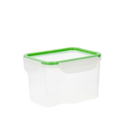 Hermetic Lunch Box Quid Greenery 1,8 L Transparent Plastic