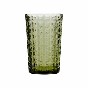 Vaso La Bouchée Alma Verde Vidrio (350 ml) (Pack 6x)