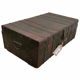 Decorative suitcase Alexandra House Living Brown Iron Traditional style 45 x 29 x 67 cm | Tienda24 Tienda24.eu