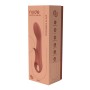 Vibrador Doble Estimulación Nude Marrón de Nude, Vibradores dobles - Ref: M0400035, Precio: 29,03 €, Descuento: %