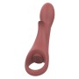 Dual Stimulation Vibe Nude Brown by Nude, Double vibrators - Ref: M0400035, Price: 29,03 €, Discount: %