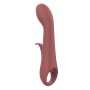 Vibrador Doble Estimulación Nude Marrón de Nude, Vibradores dobles - Ref: M0400035, Precio: 29,03 €, Descuento: %