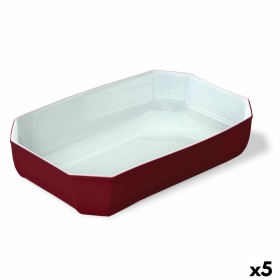 Kochschüssel Pyrex Color's rechteckig Rot Glas 33 x 22 cm (5