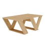 Tischdekoration Alexandra House Living Diagonal Eg Holz MDP 110 x 40 x 60 cm | Tienda24 Tienda24.eu