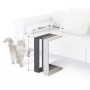 Side table Alexandra House Living White Wood MDP 30 x 57 x 40 cm | Tienda24 Tienda24.eu