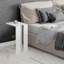 Side table Alexandra House Living White Wood MDP 30 x 57 x 40 cm | Tienda24 Tienda24.eu