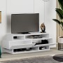 TV-Möbel Alexandra House Living Weiß 125 x 42 x 32 cm | Tienda24 Tienda24.eu