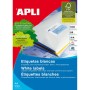 Etiquetas adesivas Apli 01274 100 Folhas 105 x 37mm Branco Latão | Tienda24 Tienda24.eu