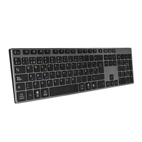 Tastiera Wireless Subblim SUB-KB-3ADE301 Grigio Qwerty in Spagnolo QWE