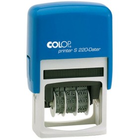 Stamp Colop 107406 Blue | Tienda24 Tienda24.eu