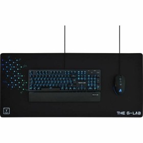 Tappeto Gaming The G-Lab Pad Yttrium 90 x 40 cm Nero