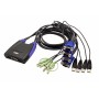 KVM switch Aten CS-64US | Tienda24 Tienda24.eu