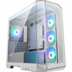 ATX Semi-Tower Gehäuse Sharkoon Pure Steel RGB Weiß | Tienda24 Tienda24.eu