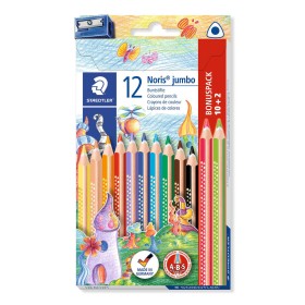 Lápices de colores Staedtler Jumbo Noris Rosa (12 Unidades) | Tienda24 Tienda24.eu