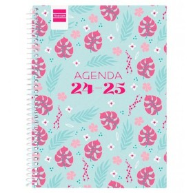 Agenda Finocam Cool Lila 2024-2025 | Tienda24 Tienda24.eu