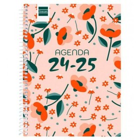 Agenda Finocam Haiku Azul A5 15,5 x 21,7 cm 2024-2025 | Tienda24 Tienda24.eu