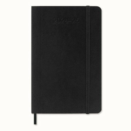 Diary Moleskine 2024-2025 Black | Tienda24 Tienda24.eu