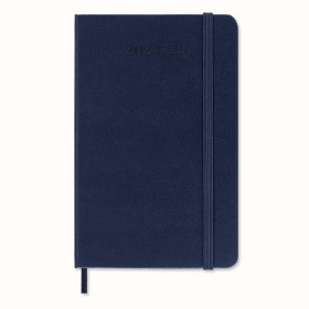 Agenda Finocam Tempus Azul Cuarto 15,5 x 21,7 cm 2024-2025 | Tienda24 Tienda24.eu