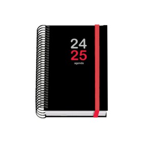 Agenda Finocam Tempus Azul Cuarto 15,5 x 21,7 cm 2024-2025 | Tienda24 Tienda24.eu