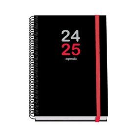 Agenda Finocam Cool Negro 2024-2025 | Tienda24 Tienda24.eu