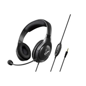 Auriculares com microfone Sharkoon Skiller SGH30 Preto | Tienda24 Tienda24.eu