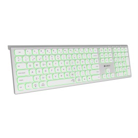 Keyboard Nilox NXKBE000001 Spanish Qwerty Black | Tienda24 Tienda24.eu