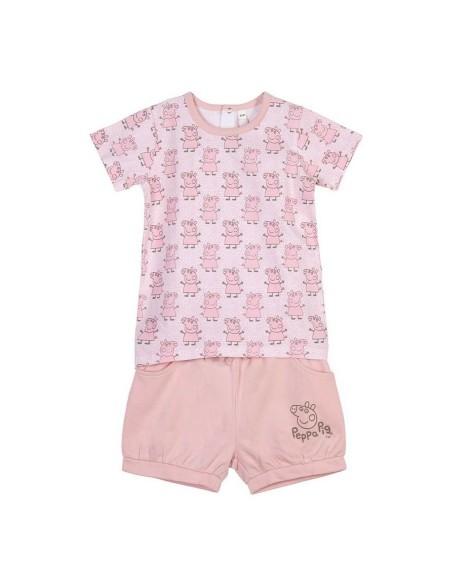 Bekleidungs-Set Peppa Pig Rosa | Tienda24 Tienda24.eu