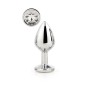 Anal plug Dream Toys Gleaming Love Silver | Tienda24 - Global Online Shop Tienda24.eu