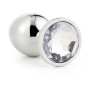 Anal plug Dream Toys Gleaming Love Silver | Tienda24 - Global Online Shop Tienda24.eu