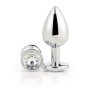 Anal plug Dream Toys Gleaming Love Silver | Tienda24 - Global Online Shop Tienda24.eu