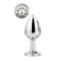 Anal plug Dream Toys Gleaming Love Silver | Tienda24 - Global Online Shop Tienda24.eu