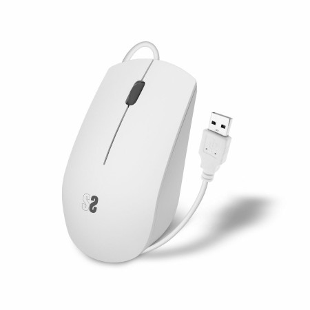 Souris Subblim SUBMO-B2BS002 Blanc 1200 DPI | Tienda24 Tienda24.eu