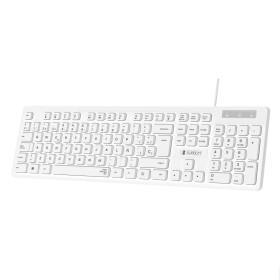 Tastatur Apple MWR43Y/A Qwerty Spanisch Weiß | Tienda24 Tienda24.eu