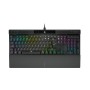 Keyboard Corsair K70 Spanish Qwerty Black | Tienda24 Tienda24.eu