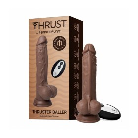 Realistic Dildo FemmeFunn Brown by FemmeFunn, Realistic vibrators - Ref: M0400116, Price: 69,07 €, Discount: %