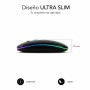 Souris Subblim SUBMO-LDFLAT1 Noir 1600 dpi | Tienda24 Tienda24.eu