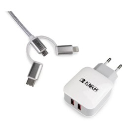 Wall Charger Ibox iBOX C-37 White 20 W (1 Unit) | Tienda24 Tienda24.eu