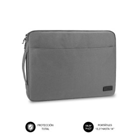 Funda para Portátil Celly NOMADSLEEVEGR Mochila para Portátil Negro Gris Multicolor | Tienda24 Tienda24.eu