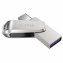 USB stick SanDisk SDDDC4-064G-G46 Silver Steel 64 GB (1 Unit) | Tienda24 Tienda24.eu