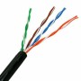 Cable RJ45 Categoría 5e UTP Aisens A133-0213 Negro 305 m | Tienda24 Tienda24.eu