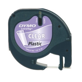 Laminiertes Klebeband zur Kennzeichnung von Maschinen Rhino Dymo ID1-12 Gelb Schwarz 12 x 3,5 mm Selbstklebend (5 Stück) | Tienda24 Tienda24.eu